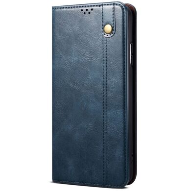 Защитный чехол UniCase Leather Wallet для Samsung Galaxy S25 FE (S731) - Blue