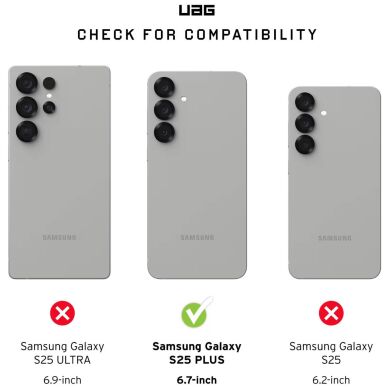 Защитный чехол URBAN ARMOR GEAR Essential Armor MagSafe для Samsung Galaxy S25 Plus (S936) 214493113131 - Ash