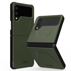 Защитный чехол URBAN ARMOR GEAR (UAG) Civilian (FF) для Samsung Galaxy Flip 4 - Olive