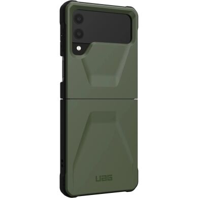 Защитный чехол URBAN ARMOR GEAR (UAG) Civilian (FF) для Samsung Galaxy Flip 4 - Olive