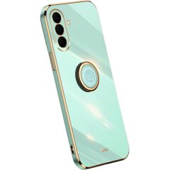 Защитный чехол XINLI Porcelain Ring для Samsung Galaxy S26 FE - Cyan