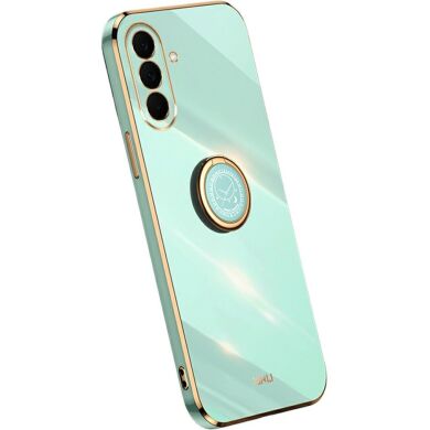 Защитный чехол XINLI Porcelain Ring для Samsung Galaxy S26 FE - Cyan