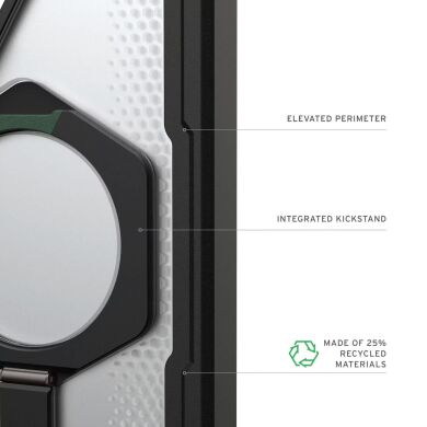 Ударопрочный чехол URBAN ARMOR GEAR Plasma XTE MagSafe для Samsung Galaxy S26 Ultra (S948) 21452211404G - Black / Clear