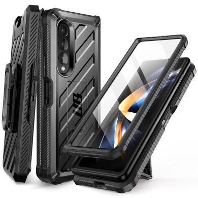 Защитный чехол Supcase Unicorn Beetle Kickstand Case with Screen Protector для Samsung Galaxy Fold 4 - Black