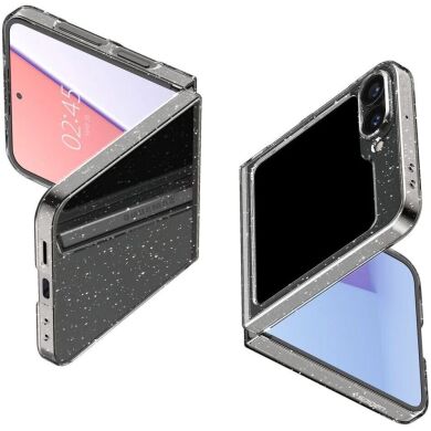 Защитный чехол Spigen (SGP) Liquid Crystal Glitter (FF) для Samsung Galaxy Flip 6 - Crystal Quartz