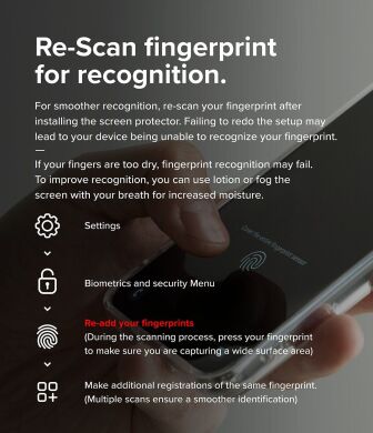 Комплект защитных стекол (2шт) Ringke Easy Slide Tempered Glass для Samsung Galaxy S25 (S931) / Galaxy S24 (S921) 8800274968448