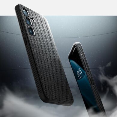 Захисний чохол Spigen (SGP) Liquid Air для Samsung Galaxy S24 (S921) - Matte Black