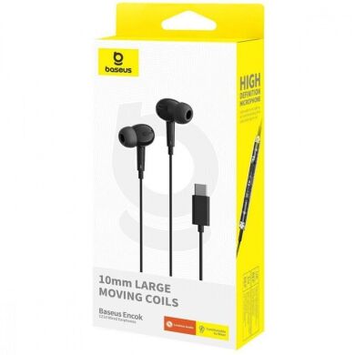 Гарнитура Baseus Encok CZ18 Type-C (A00170100113-Z1) - Black