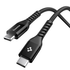Кабель Spigen EB10010CCA Essential Type-C to Type-C (100W, 1m) ACA11103 - Black