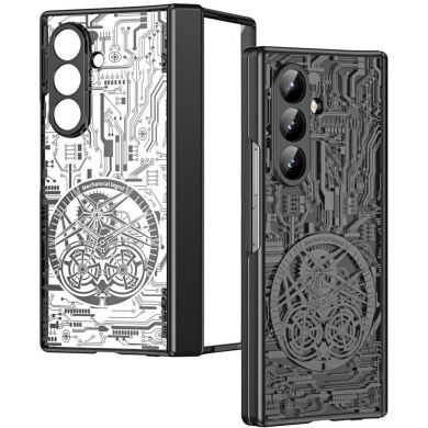 Защитный чехол UniCase Mechanical Legend для Samsung Galaxy Fold 8 Ultra - Black