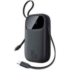 Внешний аккумулятор Baseus EnerFill FC31 45W (20000mAh) + кабель Type-C + Type-C (P10082105123-00) - Black