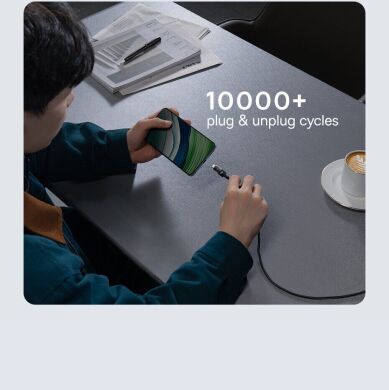 Кабель Baseus Gem USB to Type-C (100W, 1m) P10373002111-00 - Cluster Black