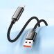 Кабель Hoco U125 Benefit USB to Type-C (5A, 1.2m) - Black. Фото 5 из 6