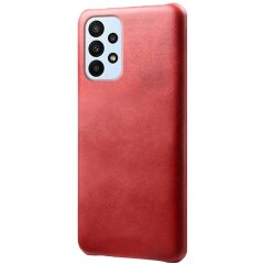 Захисний чохол Deexe Leather Back Cover для Samsung Galaxy A23 (A235) - Red