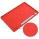 Защитный чехол Deexe Silicone Shell для Samsung Galaxy Tab S9 FE Plus (X610.616) - Red. Фото 6 из 12