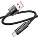 Кабель Hoco U125 Benefit USB to Type-C (5A, 1.2m) - Black. Фото 2 из 6
