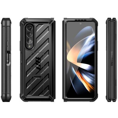 Защитный чехол Supcase Unicorn Beetle Kickstand Case with Screen Protector для Samsung Galaxy Fold 4 - Black