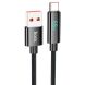 Кабель Hoco U125 Benefit USB to Type-C (5A, 1.2m) - Black. Фото 1 из 6