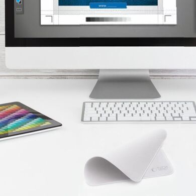 Комплект салфеток для дисплея Tech-Protect Polishing Cloth - White
