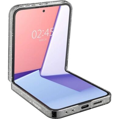 Защитный чехол Spigen (SGP) Liquid Crystal Glitter (FF) для Samsung Galaxy Flip 6 - Crystal Quartz