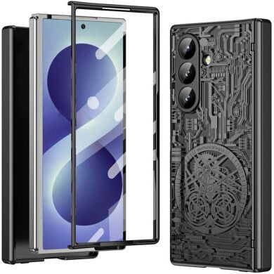Защитный чехол UniCase Mechanical Legend для Samsung Galaxy Fold 8 Ultra - Black
