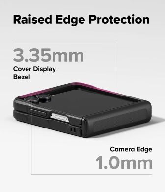 Защитный чехол Ringke Onyx Flap для Samsung Galaxy Flip 8 (8800380460584) - Black