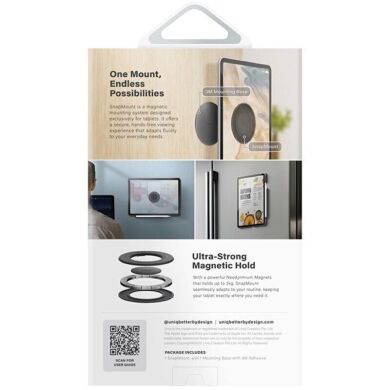 Магнитный держатель UNIQ SnapMount - Black