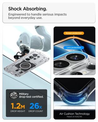 Защитный чехол Spigen Ultra Hybrid Neo One (MagFit) для Samsung Galaxy S26 Ultra (S948) ACS11206 - Clear