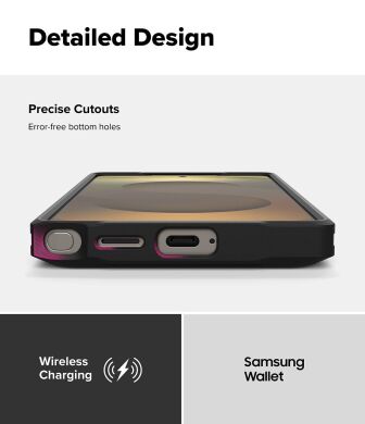 Захисний чохол Ringke UX Magnetic для Samsung Galaxy S25 Ultra (S938) 8800293851653 - Clear