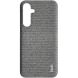 Защитный чехол IMAK Fabric Case для Samsung Galaxy S23 FE - Light Grey. Фото 5 из 8