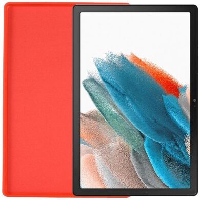 Защитный чехол Deexe Silicone Shell для Samsung Galaxy Tab A8 10.5 (X200/205) - Red