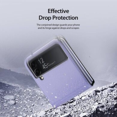 Защитный чехол DUX DUCIS Bril Series для Samsung Galaxy Flip 4 - Pink