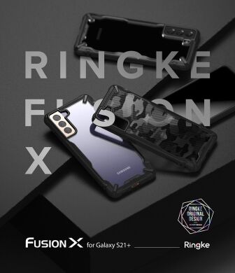 Защитный чехол RINGKE Fusion X для Samsung Galaxy S21 Plus (G996) - Black