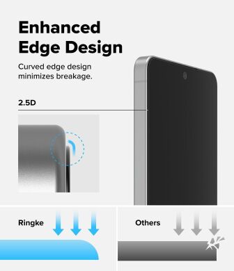 Комплект захисних стекол (2шт) Ringke Easy Slide Privacy для Samsung Galaxy S26 (S942) 8800328815841