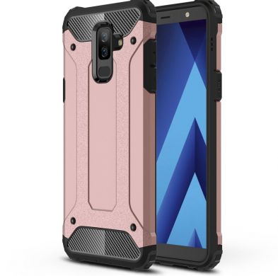 Защитный чехол UniCase Rugged Guard для Samsung Galaxy A6+ 2018 (A605) - Rose Gold