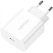 Сетевое зарядное устройство ESSAGER Vanjane Travel PD20W Type-C (ECTC-FJB02-P) - White. Фото 1 из 4