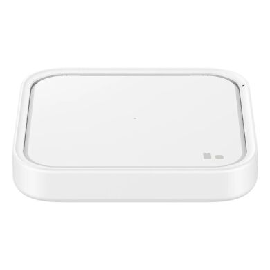 Бездротовий зарядний пристрій Samsung 15W Wireless Charger Pad (with TA) EP-P2400TWRGRU - White