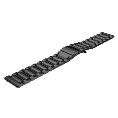 Ремешок Deexe Stainless Steel для часов с шириной крепления 18 мм - Black