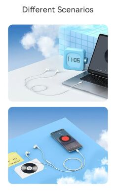 Гарнитура Baseus Encok CZ18 Type-C (A00170100213-Z1) - White