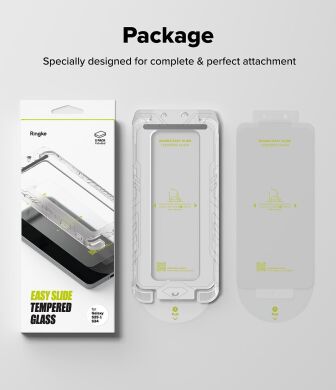 Комплект защитных стекол (2шт) Ringke Easy Slide Tempered Glass для Samsung Galaxy S25 (S931) / Galaxy S24 (S921) 8800274968448