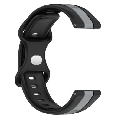 Ремінець Deexe Sport Strap для годинників з шириною кріплення 20мм - Black / Grey