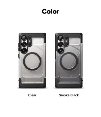 Захисний чохол Ringke UX Magnetic для Samsung Galaxy S25 Ultra (S938) 8800293851653 - Clear