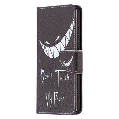 Чохол-книжка Deexe Color Wallet для Samsung Galaxy A22 5G (A226) - Evil Grin