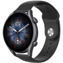 Ремешок ArmorStandart Silicone Watch Strap для часов с шириной крепления 22мм - Black