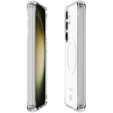 Захисний чохол ItSkins Hybrid R with MagSafe для Samsung Galaxy S24 Plus (S926) SGKP-HMACR-TRSP - Clear