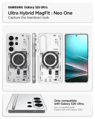Защитный чехол Spigen Ultra Hybrid Neo One (MagFit) для Samsung Galaxy S26 Ultra (S948) ACS11206 - Clear