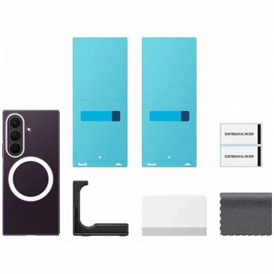 Оригінальний чохол Clear Magnet Case (FF) для Samsung Galaxy Fold 8 Ultra (EF-CF976CTEGUA) - Transparency