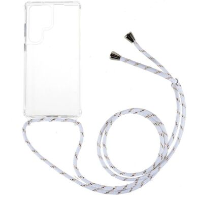 Силіконовий (TPU) чохол UniCase Carrying AirBag для Samsung Galaxy S23 Ultra (S918) - White