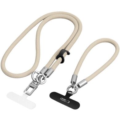Набор ремешков Tech-Protect C10S Rope Crossbody - Beige / Titanium
