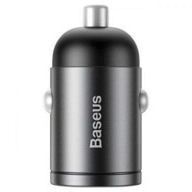 Автомобильное зарядное устройство BASEUS Tiny Star Mini PPS Type-C QC (VCHX-B0G) - Grey